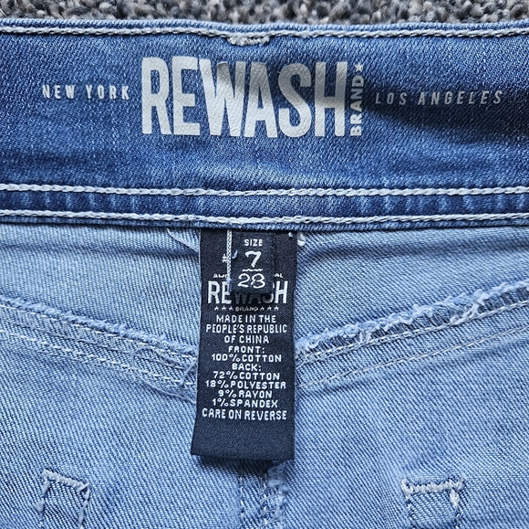 Rewash Brand Denim Skirt - Picture 4 of 5